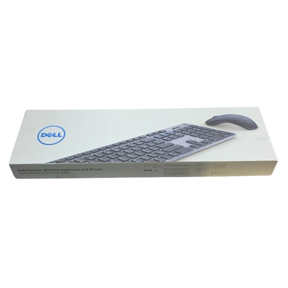 Dell Premier Wireless Keyboard and Mouse KM717 Gray KM717-GY-US Bluetooth sealed